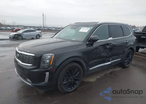 2021 Kia Telluride Sx z USA, uszkodzony, nr VIN 5XYP5DHC7MG140861
